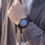 LED Display Wooden Men Wristwatches
