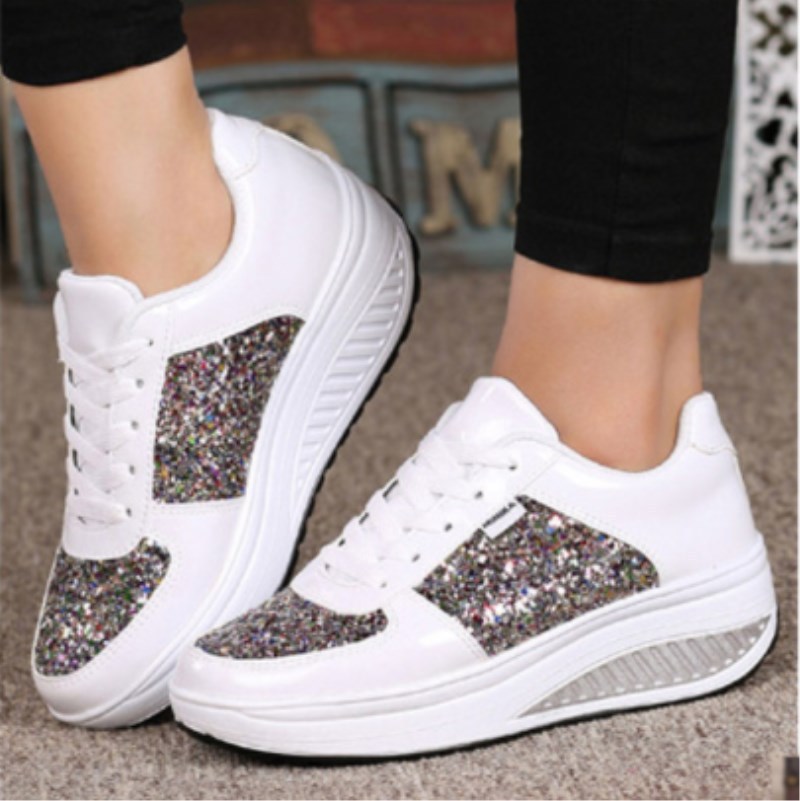 Sequin women&#39;s sneakers