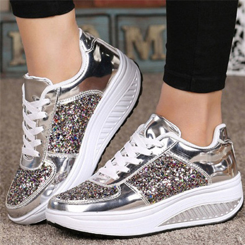 Sequin women&#39;s sneakers