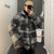 Plaid Korean Style Trend Jacket Men