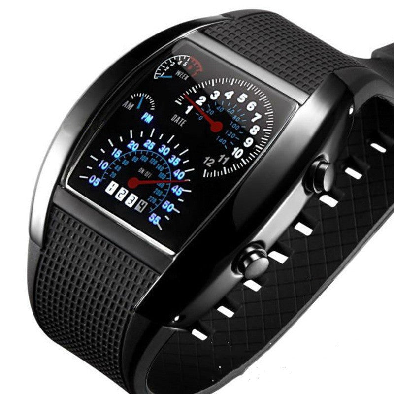 Fashion Men&#39;s Watch Unique LED Digital Watch