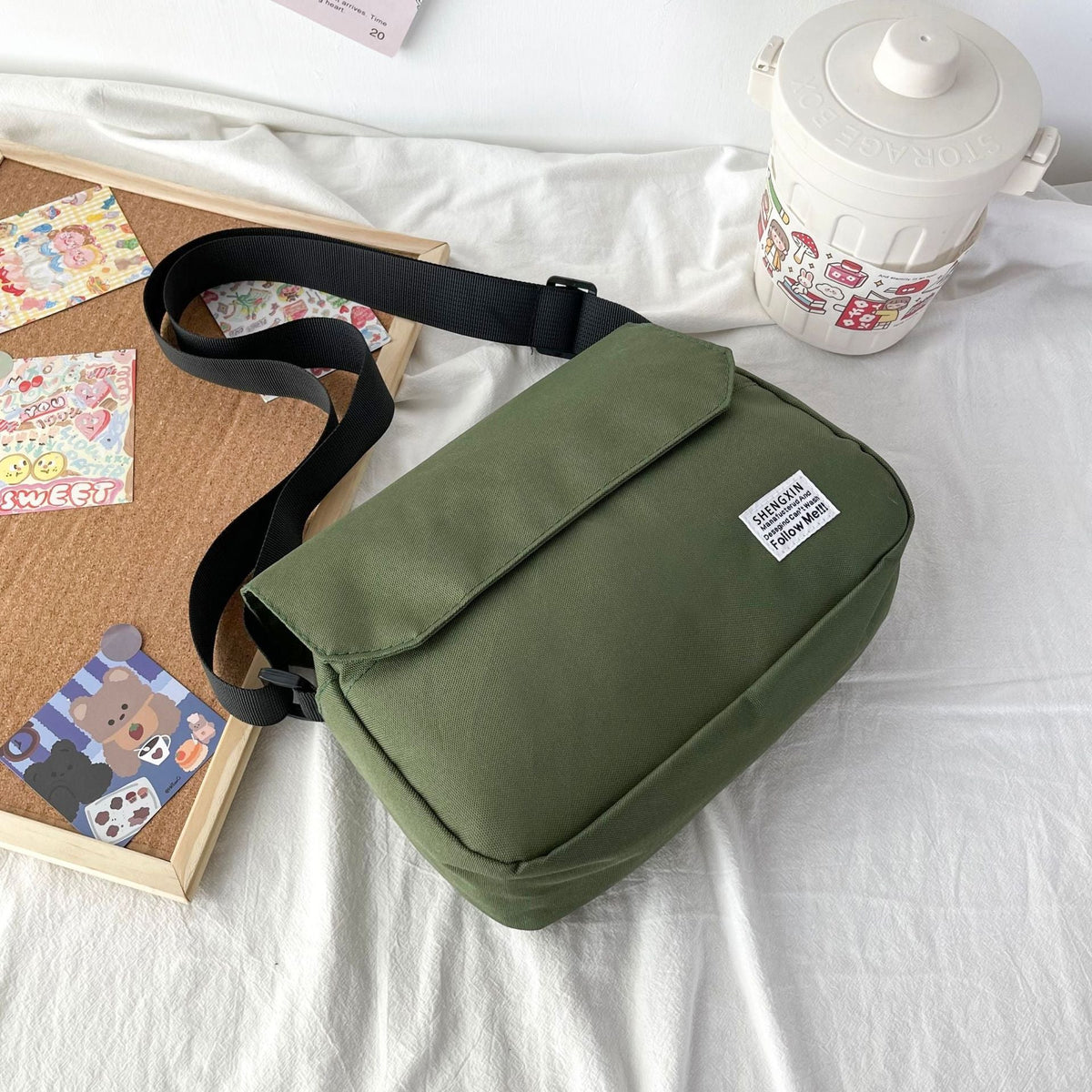 Ins Messenger Bags Women Men Crossbody Bag